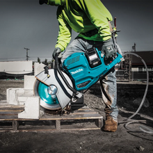 Carregar imagem no visualizador da galeria, Makita GEC01PL4 80V max (40V max X2) XGT® Brushless 14" Power Cutter Kit with 4 Batteries, AFT®, Electric Brake (8.0Ah)
