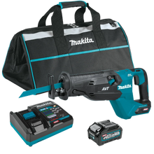 Carregar imagem no visualizador da galeria, Makita GRJ02M1 40V max XGT® Brushless Cordless AVT® Orbital Recipro Saw Kit (4.0Ah)

