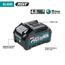 Carregar imagem no visualizador da galeria, Makita GRJ02M1 40V max XGT® Brushless Cordless AVT® Orbital Recipro Saw Kit (4.0Ah)

