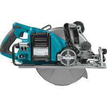 Carregar imagem no visualizador da galeria, Makita GSR02M1 40V max XGT® Brushless Cordless Rear Handle 10‑1/4" Circular Saw Kit, AWS® Capable (4.0Ah)
