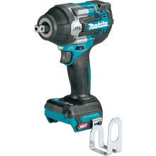 Carregar imagem no visualizador da galeria, Makita GWT08Z 40V max XGT® Brushless Cordless 4‑Speed Mid‑Torque 1/2" Sq. Drive Impact Wrench w/ Detent Anvil, Tool Only
