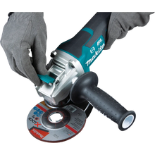 Carregar imagem no visualizador da galeria, Makita XAG26Z 18V LXT Lithium-Ion Brushless Cordless 4-1/2 / 5" Paddle Switch X-LOCK Angle Grinder
