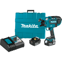 Carregar imagem no visualizador da galeria, Makita XRT01TK 18V LXT® Lithium‑Ion Brushless Cordless Rebar Tying Tool Kit (5.0Ah)

