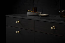 Carregar imagem no visualizador da galeria, Brushed Gold &quot;Manor&quot; Knurled Cabinet Knobs and Drawer Pulls
