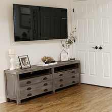 Load image into Gallery viewer, Architect&#39;s Wooden Media Console
