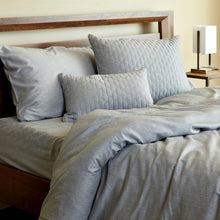 Carregar imagem no visualizador da galeria, Bamboo Cotton Duvet Cover - Silver
