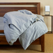 Carregar imagem no visualizador da galeria, Bamboo Cotton Duvet Cover - Silver
