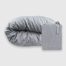 Carregar imagem no visualizador da galeria, Bamboo Cotton Duvet Cover - Silver
