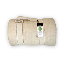 Carregar imagem no visualizador da galeria, Bamboo Cotton Quilted Coverlet, Twin - Sand
