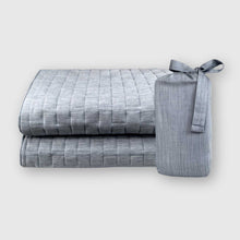 Load image into Gallery viewer, Bamboo Cotton Standard Shams 2 Pack - Silver
