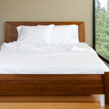 Load image into Gallery viewer, Bamboo Cotton Bed Sheets - Snow
