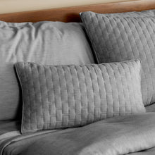 Load image into Gallery viewer, Bamboo Cotton Decorative Throw Pillow - Silver
