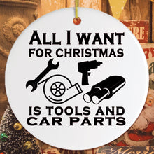 Carregar imagem no visualizador da galeria, Mechanic Quote Christmas Ornament
