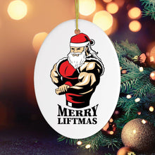 Carregar imagem no visualizador da galeria, Merry Liftmas Gym Lifting Christmas Ornament
