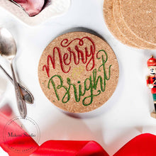 Load image into Gallery viewer, Merry and Bright - Mesh Stencil 12x18

