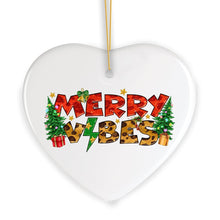 Carregar imagem no visualizador da galeria, Merry Vibes Energetic Rock Theme Christmas Ornament
