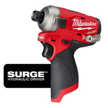 Carregar imagem no visualizador da galeria, Milwaukee 2551-22 M12 FUEL™ SURGE™ 1/4" Hex Hydraulic Driver Kit
