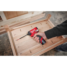 Carregar imagem no visualizador da galeria, Milwaukee 3453-22 M12 FUEL™ 1/4" Hex Impact Driver Kit with (2) 2.0Ah Lithium Ion Batteries, Charger &amp; Tool Bag
