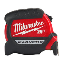 Carregar imagem no visualizador da galeria, Milwaukee 48-22-0325G 25ft Compact Wide Blade Magnetic Tape Measure 2-Pack
