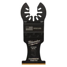 Carregar imagem no visualizador da galeria, Milwaukee 49-25-1501 Milwaukee® OPEN-LOK™ 1-3/8" TITANIUM ENHANCED CARBIDE TEETH METAL BLADE 1PK
