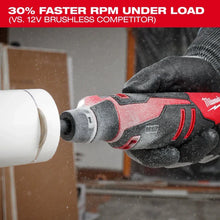 Carregar imagem no visualizador da galeria, Milwaukee 2525-21 M12 Brushless Rotary Tool Kit
