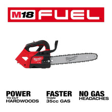Carregar imagem no visualizador da galeria, Milwaukee 2826-20T M18 FUEL 14" Top Handle Chainsaw (Tool-Only)
