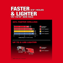 Carregar imagem no visualizador da galeria, Milwaukee 2916-20 M18 FUEL™ 1-1/4" SDS Plus D-Handle Rotary Hammer w/ ONE-KEY™
