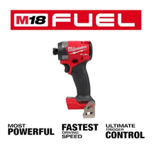 Carregar imagem no visualizador da galeria, Milwaukee 2953-20 M18 FUEL™ 1/4" Hex Impact Driver (Tool Only)
