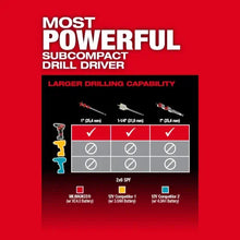 Carregar imagem no visualizador da galeria, Milwaukee 3403-22 M12 FUEL™ 1/2" Drill/Driver Kit
