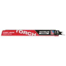 Carregar imagem no visualizador da galeria, Milwaukee 48-00-5562 9" 7TPI The TORCH for CAST IRON with NITRUS CARBIDE 5PK
