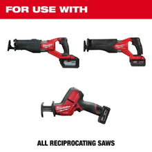 Carregar imagem no visualizador da galeria, Milwaukee 48-00-5562 9" 7TPI The TORCH for CAST IRON with NITRUS CARBIDE 5PK
