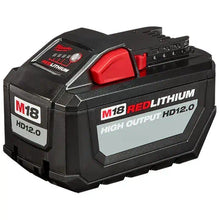 Load image into Gallery viewer, Milwaukee 48-11-1812 M18 REDLITHIUM™ HIGH OUTPUT™ HD12.0 Battery Pack
