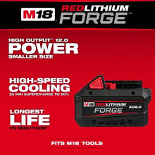 Carregar imagem no visualizador da galeria, Milwaukee 48-11-1881 M18™ REDLITHIUM™ FORGE™ XC8.0 Battery Pack

