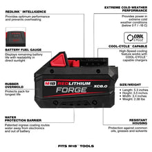 Carregar imagem no visualizador da galeria, Milwaukee 48-11-1881 M18™ REDLITHIUM™ FORGE™ XC8.0 Battery Pack
