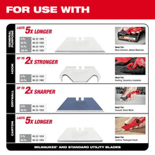Carregar imagem no visualizador da galeria, Milwaukee 48-22-1516 Compact Side Slide Utility Knife
