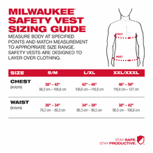 Carregar imagem no visualizador da galeria, Milwaukee Class 2 High Visibility Yellow Performance Safety Vest
