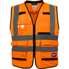 Carregar imagem no visualizador da galeria, Milwaukee Class 2 High Visibility Orange Performance Safety Vest
