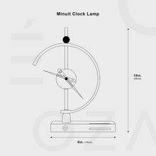 Carregar imagem no visualizador da galeria, Minuit Clock Lamp
