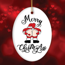Cargar imagen en el visor de la galería, Nasty Dirty Santa Claus Christmas Ornament Bundle, Funny Joke Holiday Humor
