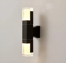 Load image into Gallery viewer, Modern Black Outdoor Waterproof LED Wall Mounted Lamp For Villa, Porch
