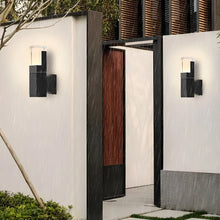 Load image into Gallery viewer, Modern Black Outdoor Waterproof LED Wall Mounted Lamp For Villa, Porch
