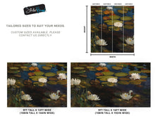 Carregar imagem no visualizador da galeria, Albert Edelfelt Water Lilies Painting Wallpaper Mural. #6963
