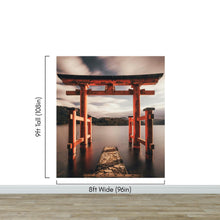 Carregar imagem no visualizador da galeria, Japanese Torii Gate Wallpaper Mural. #6723
