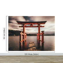Cargar imagen en el visor de la galería, Japanese Torii Gate Wallpaper Mural. #6723
