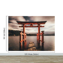 Load image into Gallery viewer, Japanese Torii Gate Wallpaper Mural. #6723
