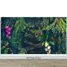 Carregar imagem no visualizador da galeria, Jungle Wallpaper, Forest Greenery Botanical Wall Mural. #6741
