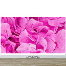 Cargar imagen en el visor de la galería, Pink Flowers Floral Wallpaper Mural. #6776
