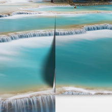 Load image into Gallery viewer, Kuang Si Thailand Waterfall Wallpaper Mural. #6041
