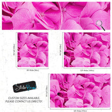 Cargar imagen en el visor de la galería, Pink Flowers Floral Wallpaper Mural. #6776
