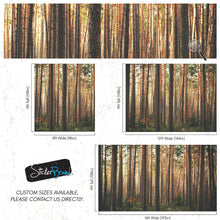 Cargar imagen en el visor de la galería, Forest Wallpaper Mural. Woodland Country Theme / Farmhouse Wall Decor. #6777
